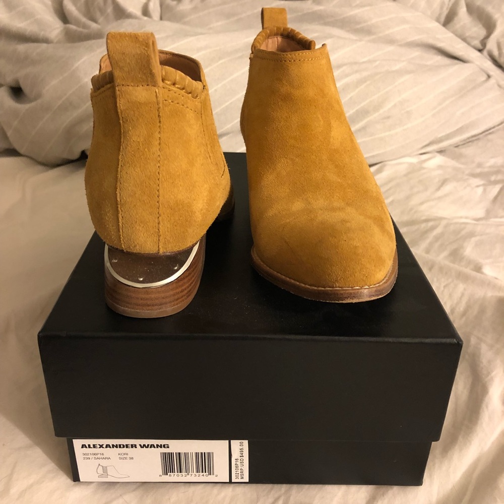 Alexander Wang Kori Bootie Sahara 7.5/8 38